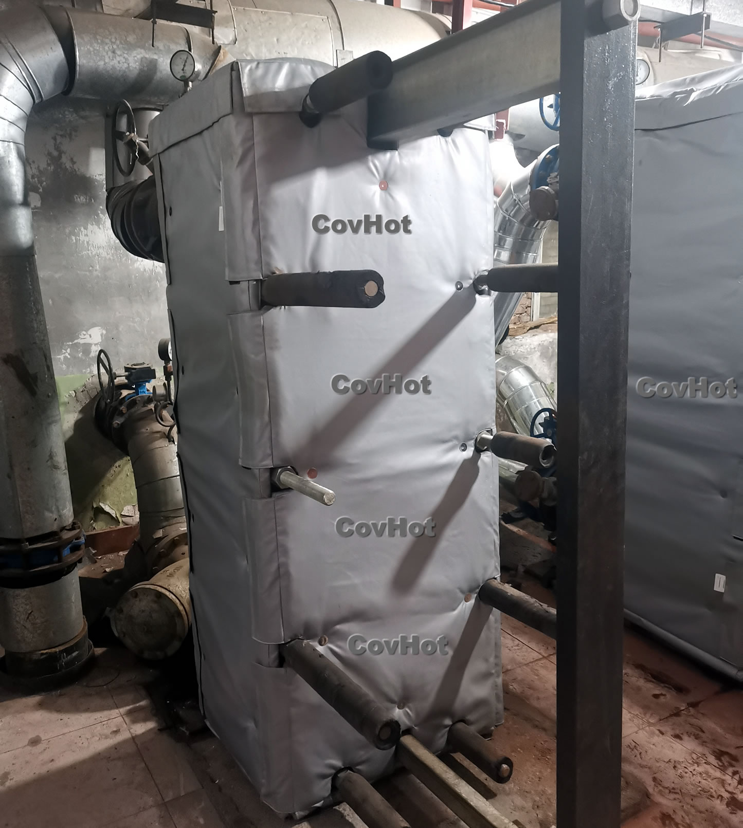 可拆卸板式<a href=http://m.myfengqiao.cn/e/tags/?tagname=%E6%8D%A2%E7%83%AD%E5%99%A8%E4%BF%9D%E6%B8%A9 target=_blank class=infotextkey>換熱器保溫</a>套