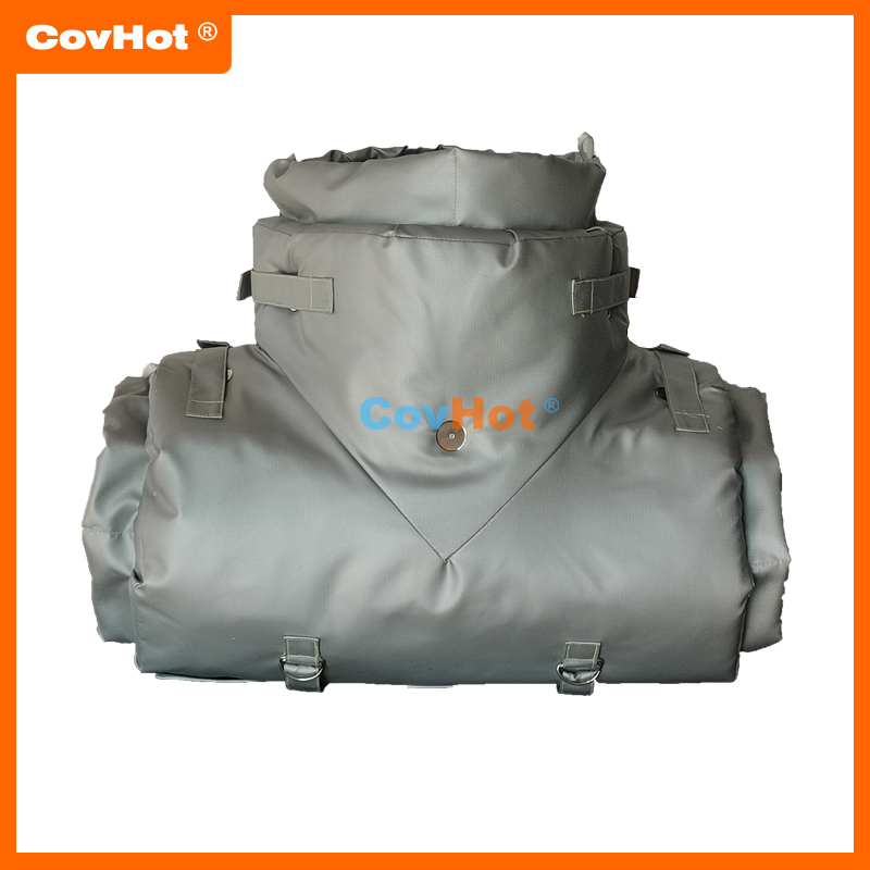 柔性可拆卸蒸汽截止閥門保溫套，科好特品牌，節(jié)能降耗